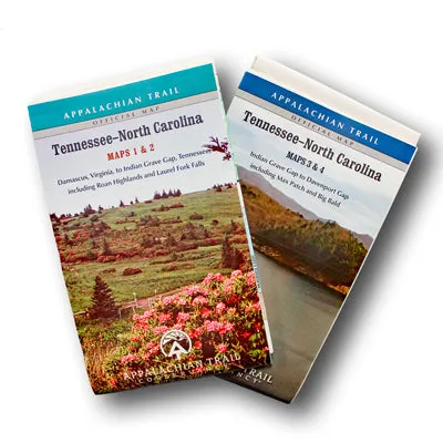 Appalachian Trail Maps Tennessee-North Carolina