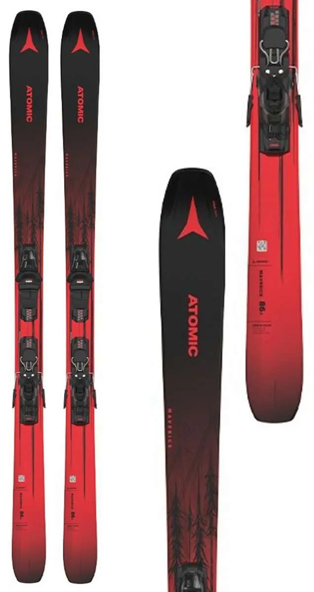 Atomic Maverick 86 C LT System Ski WIth M 10 Ski Bindings 2024