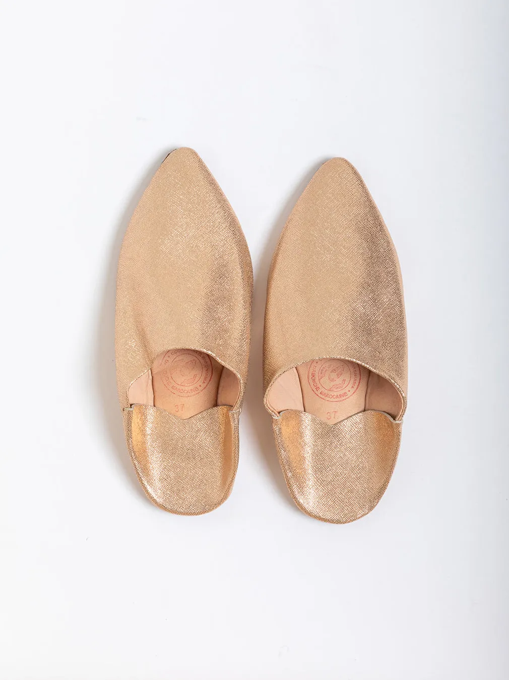 Babouche with Leather Soles