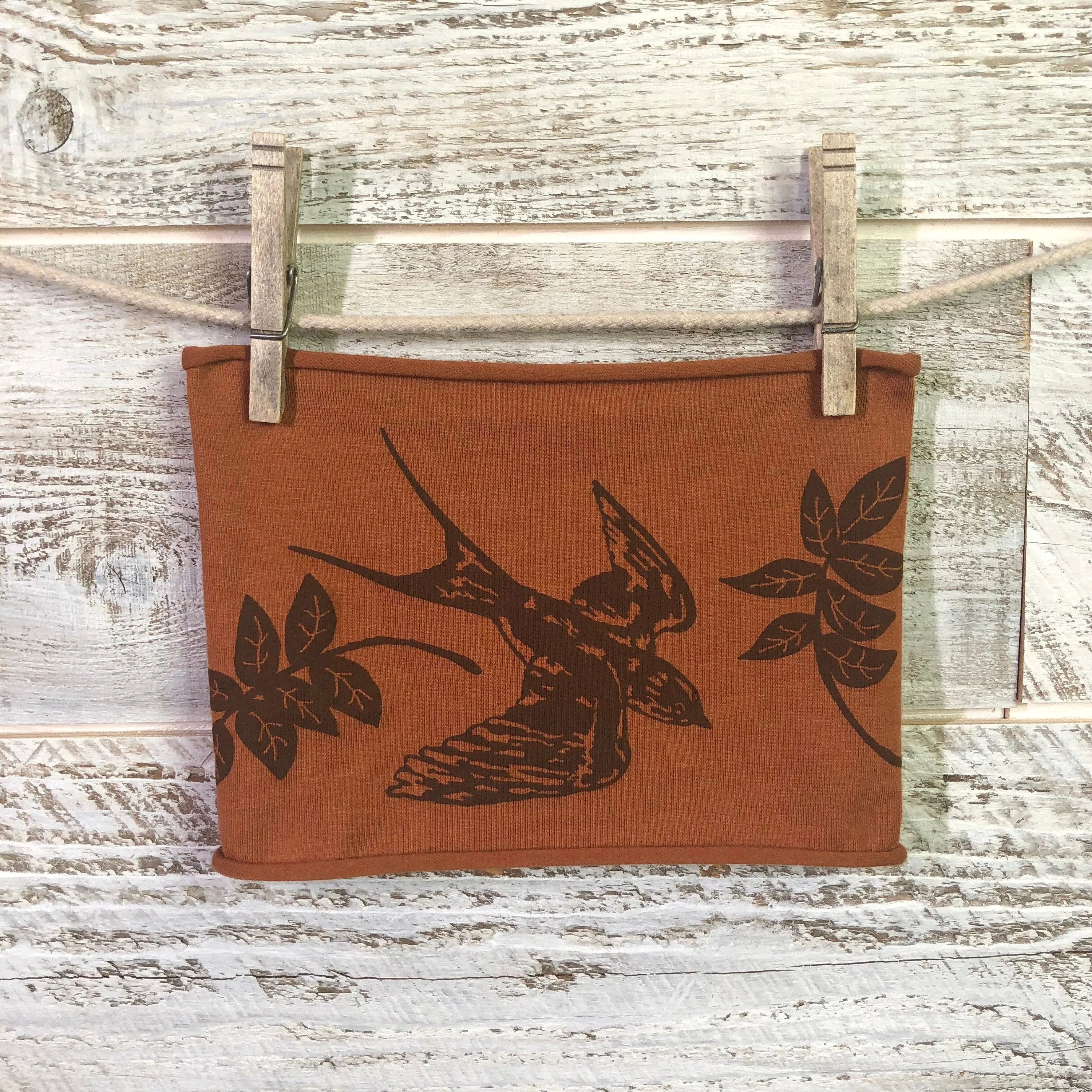 Barn Swallow Headband - Brown