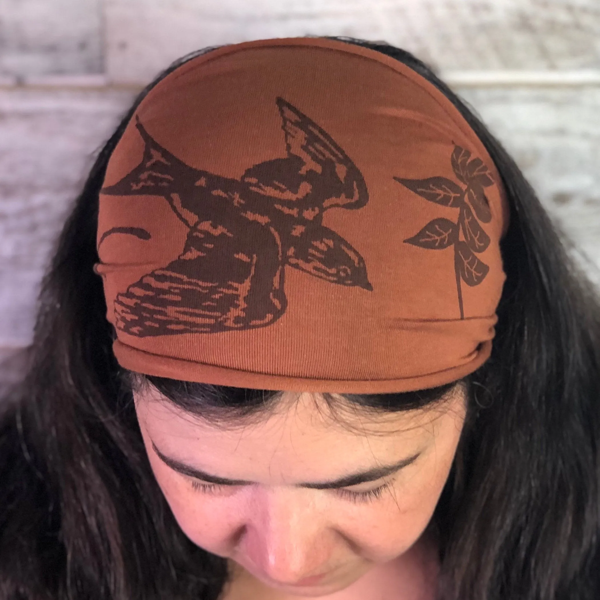 Barn Swallow Headband - Brown