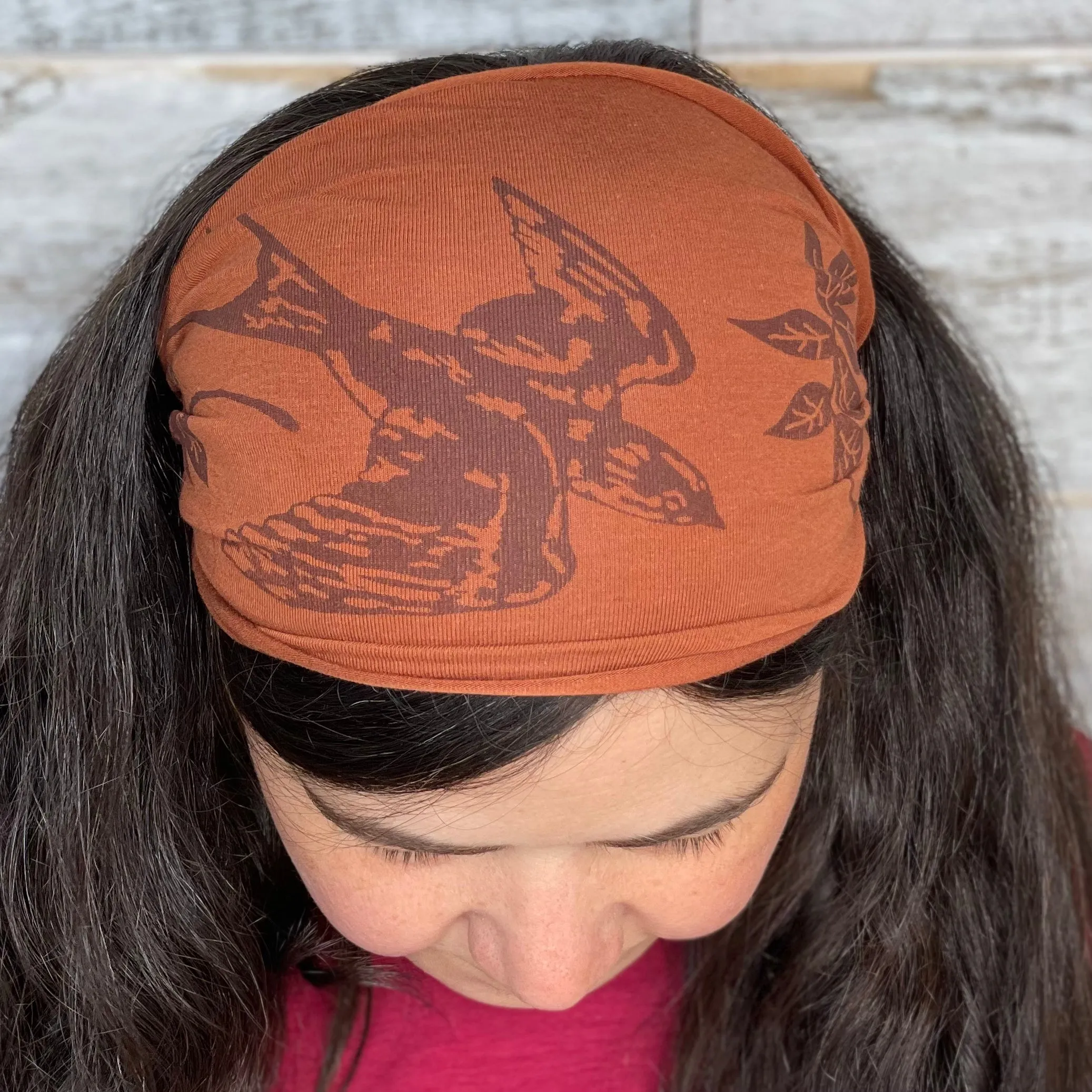 Barn Swallow Headband - Brown