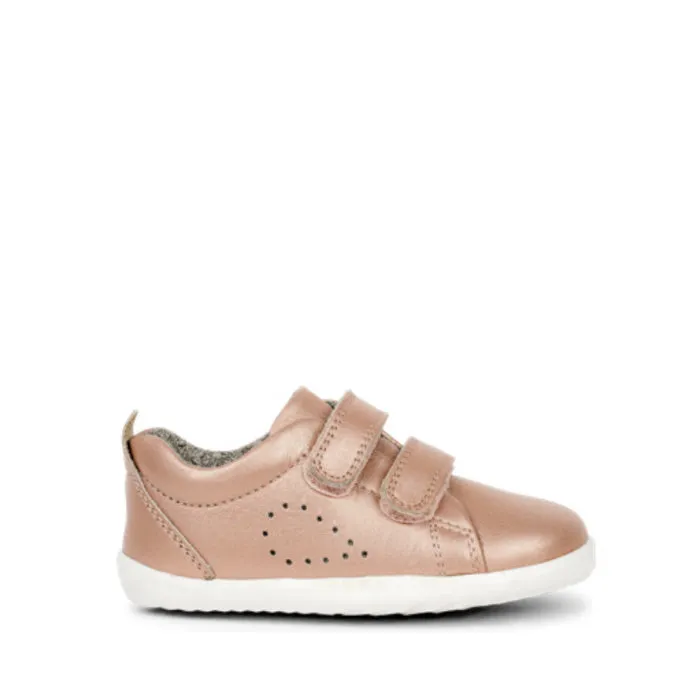 Bobux Step Up Grass Court Trainer 728926 Rose Gold