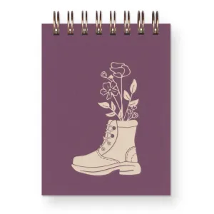 Boot Bouquet Mini Jotter Notebook