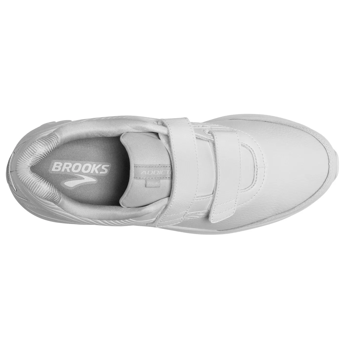 Brooks Addiction Walker V-Strap 2 White Men's Extra Wide