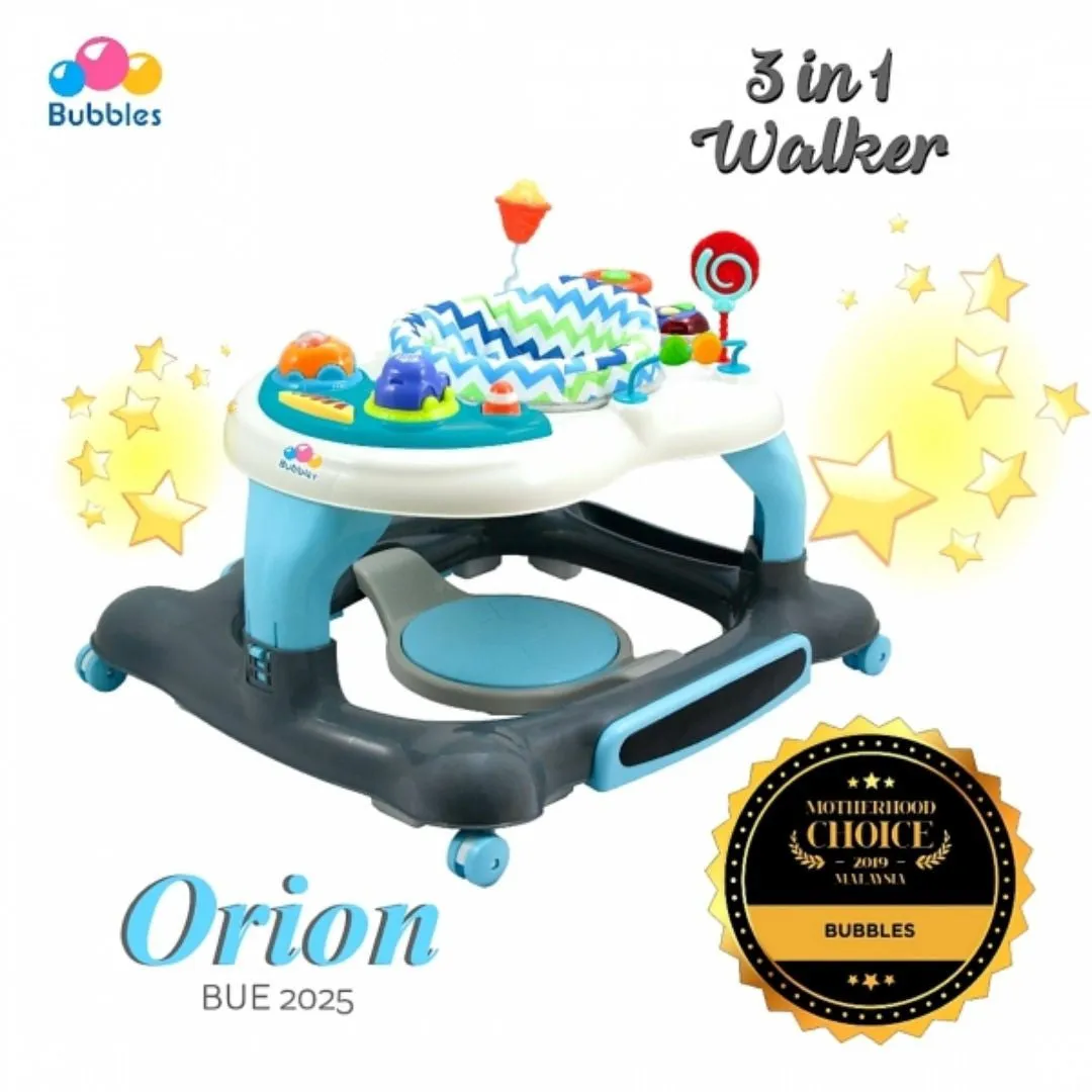 Bubbles 3 in 1 Baby Walker