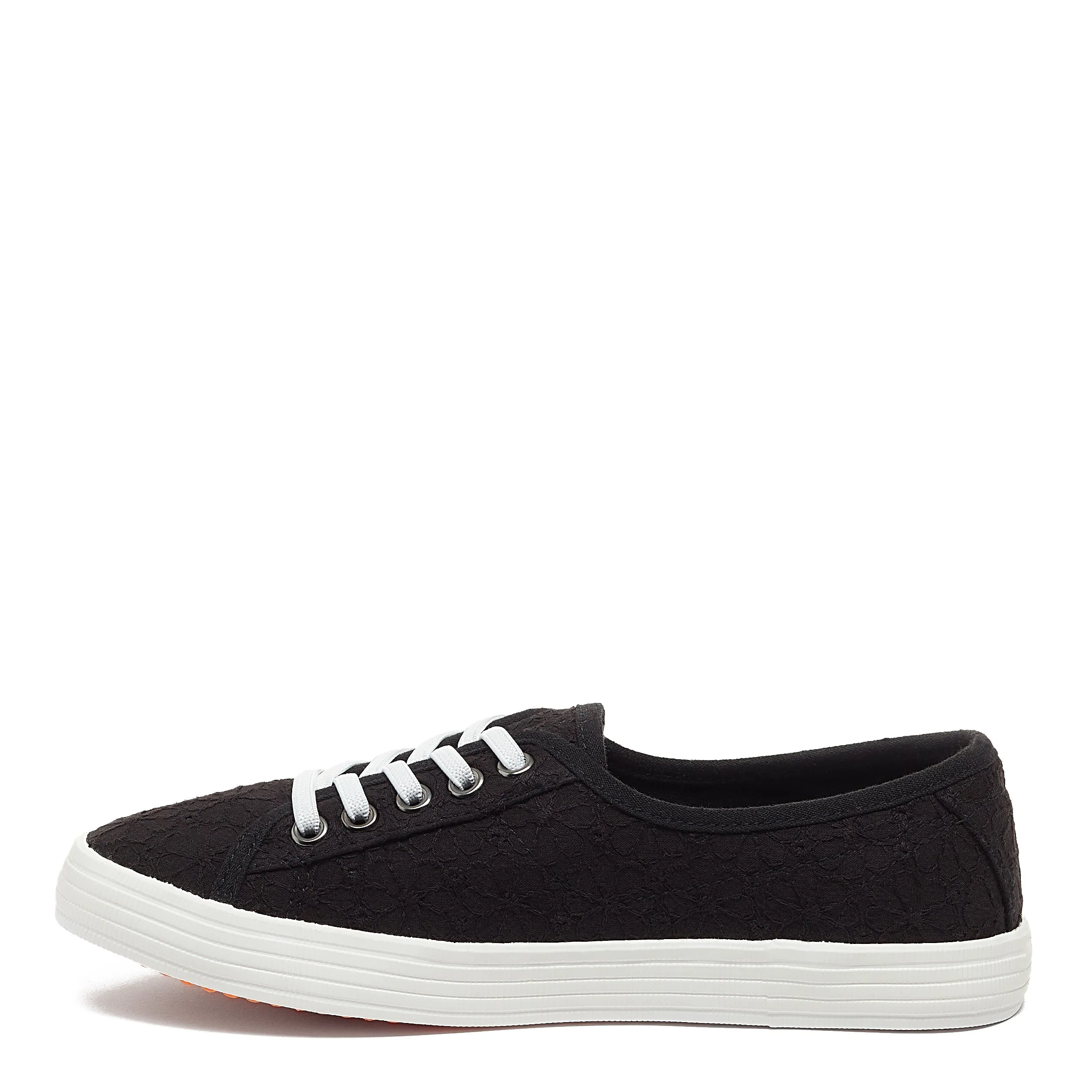 Chow Chow Black Elsie Eyelet Trainers