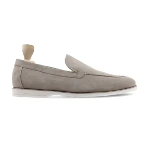 Finkle - Men's Steel Grey Kid Suede Loafer