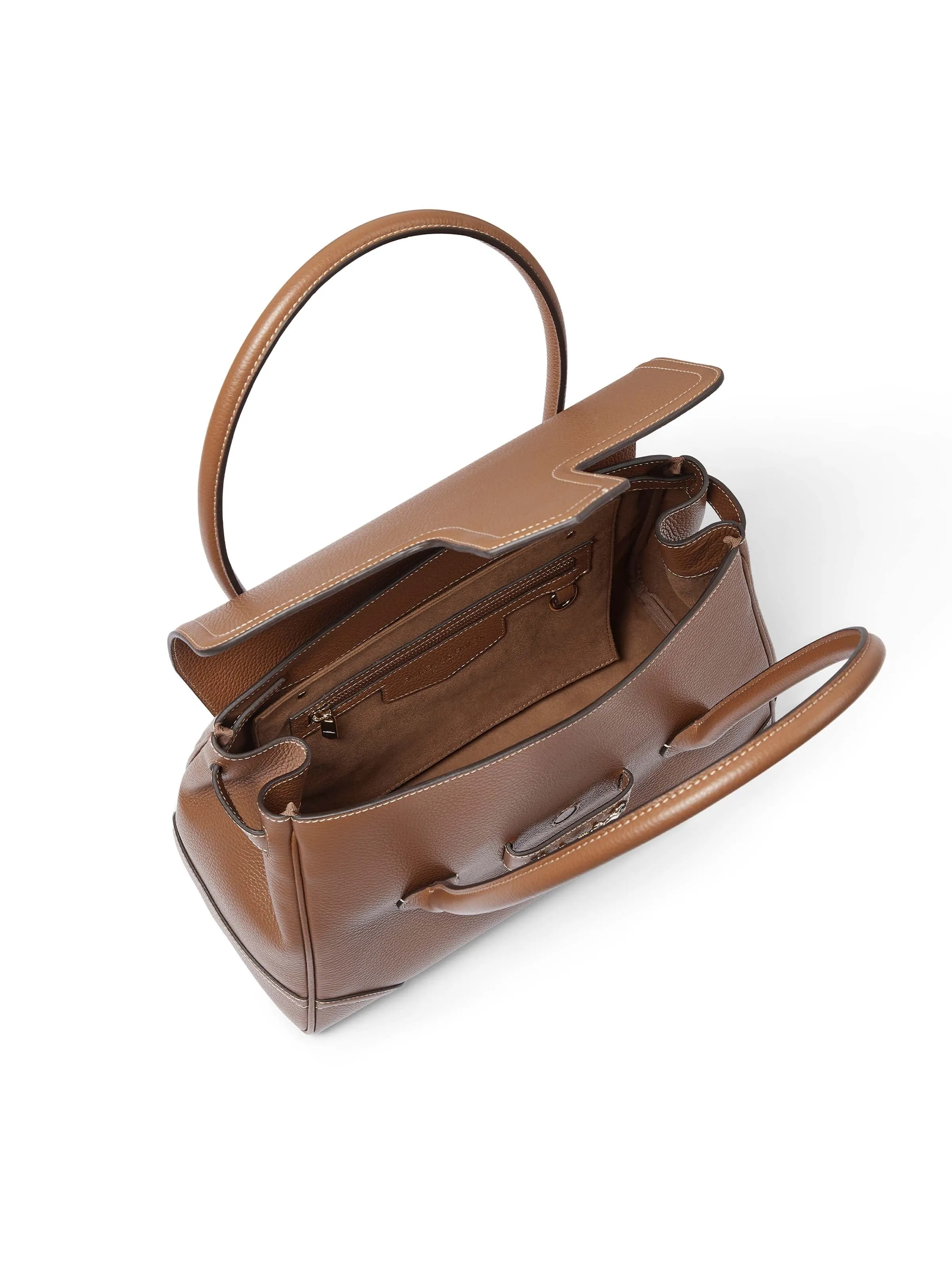 Fitzwilliam Tote  - Pebbled Tan Leather