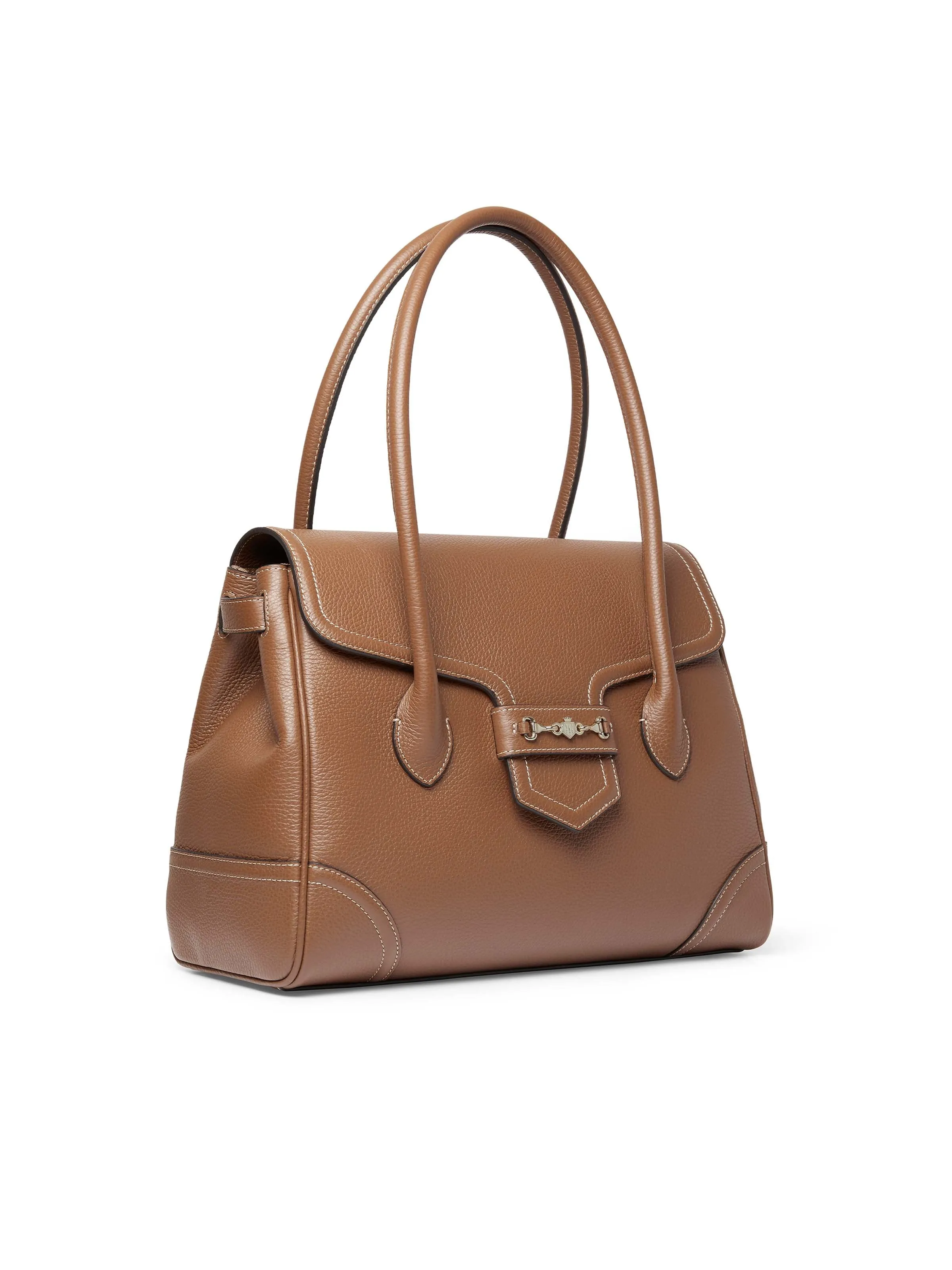 Fitzwilliam Tote  - Pebbled Tan Leather