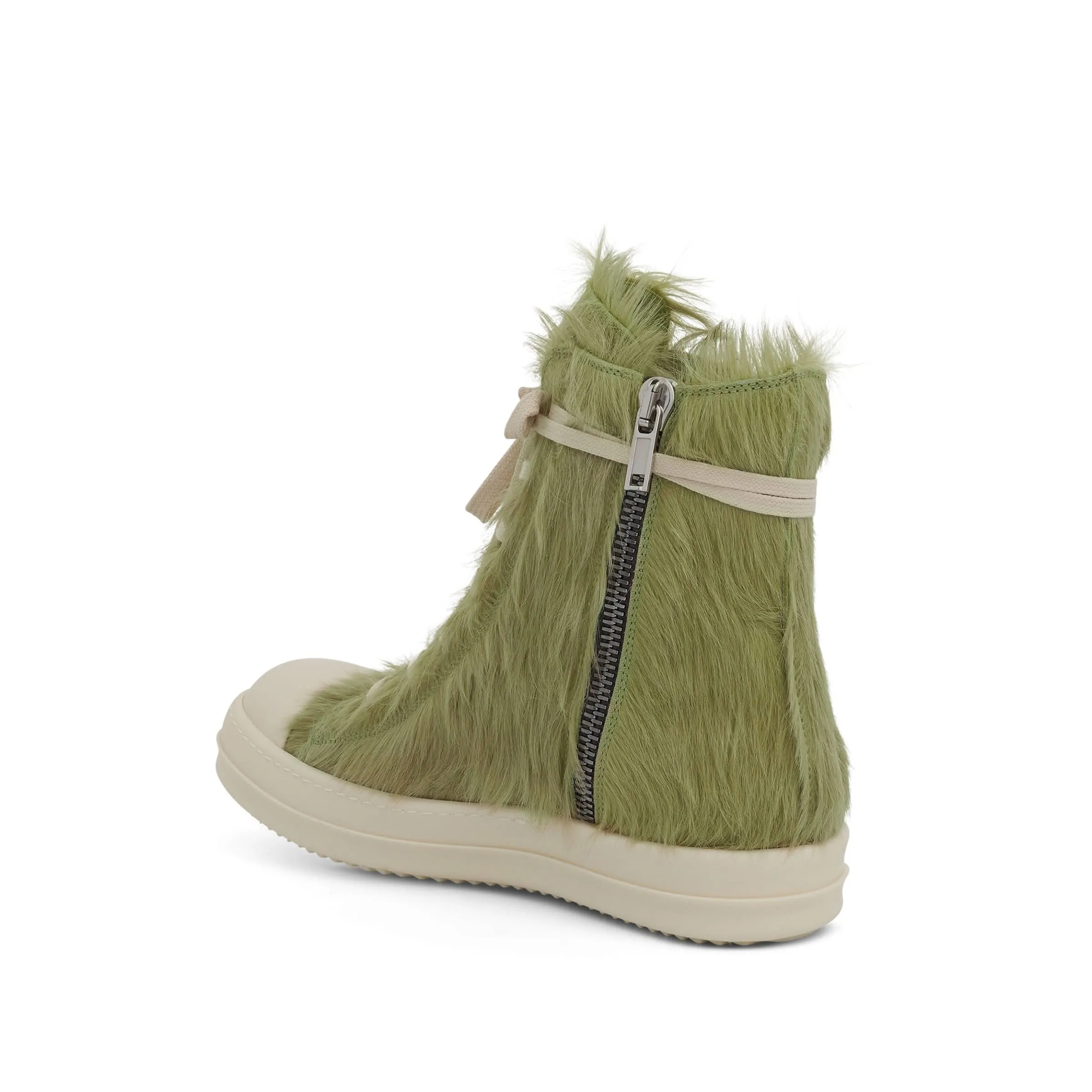 Fur Low Sneaker in Dirty Acid/Milk