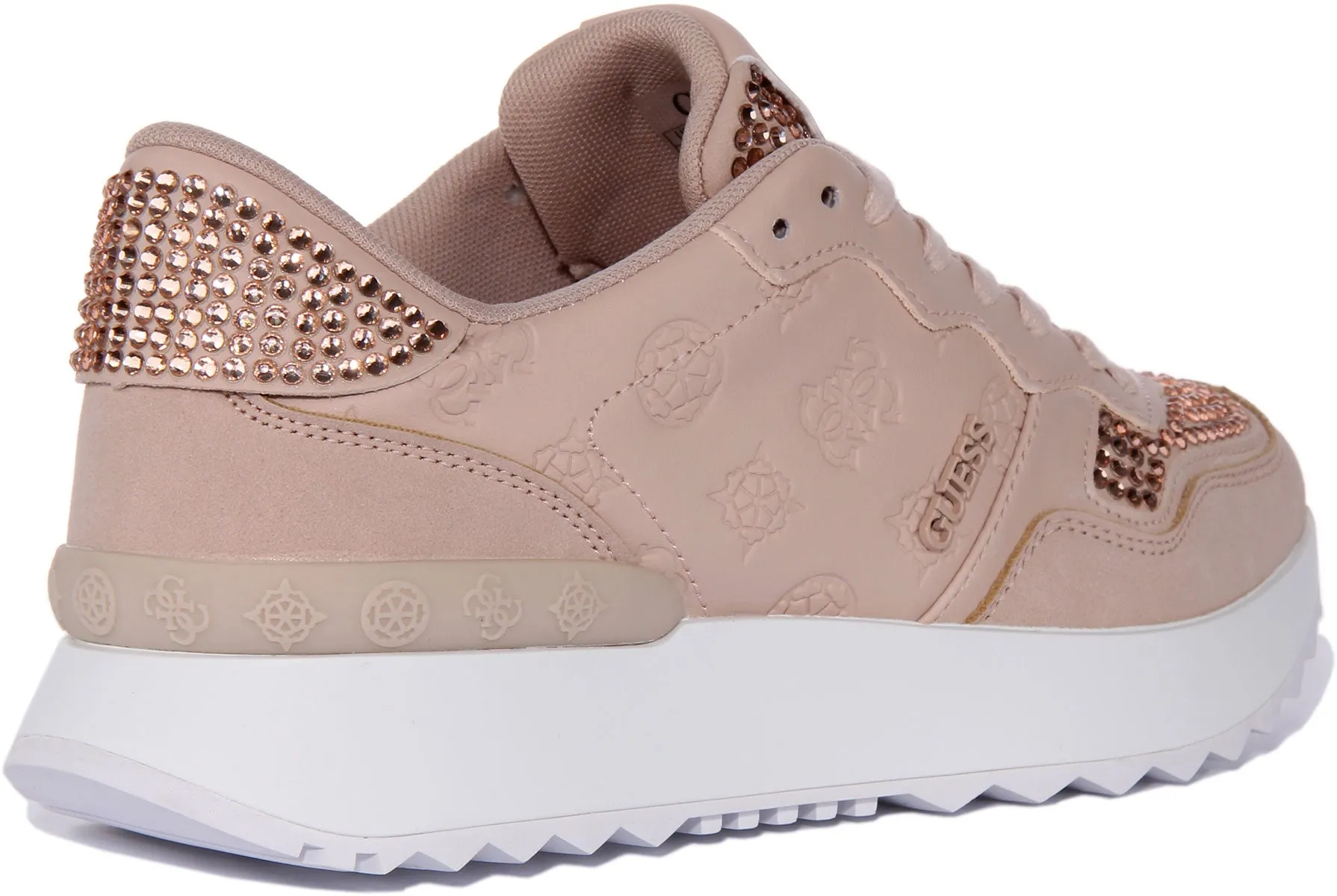 Guess Vinna Trainer In Rose For Women