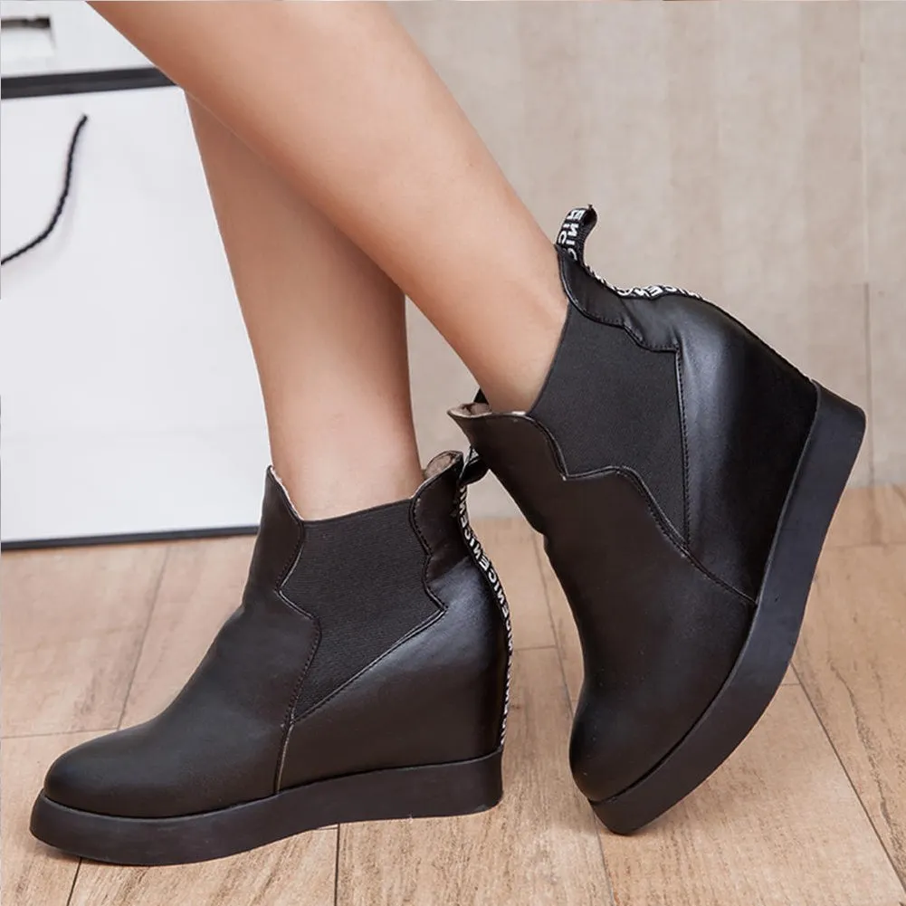 High Heels n Ankle Boots Woman Leisure Female