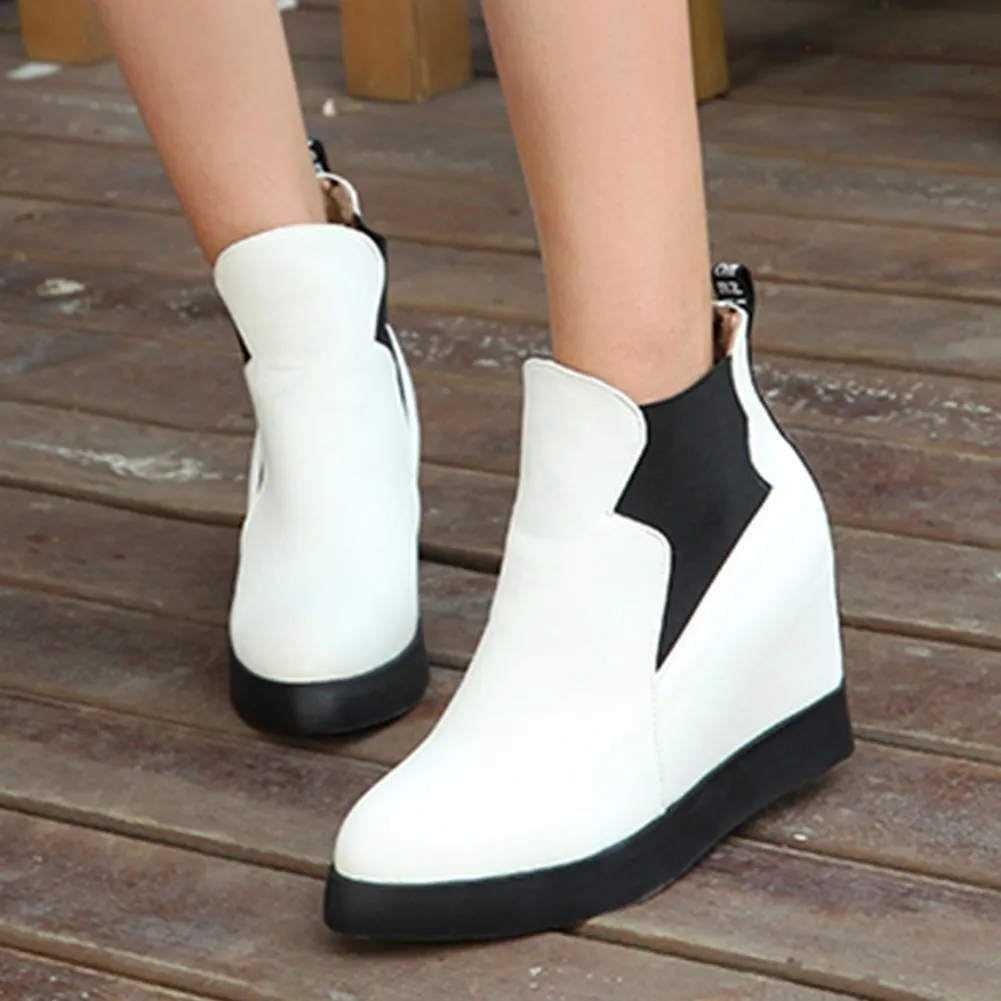 High Heels n Ankle Boots Woman Leisure Female