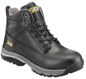 JCB Workmax Safety Boots S1P-Steel Toe and Midsole-sizes 6-13