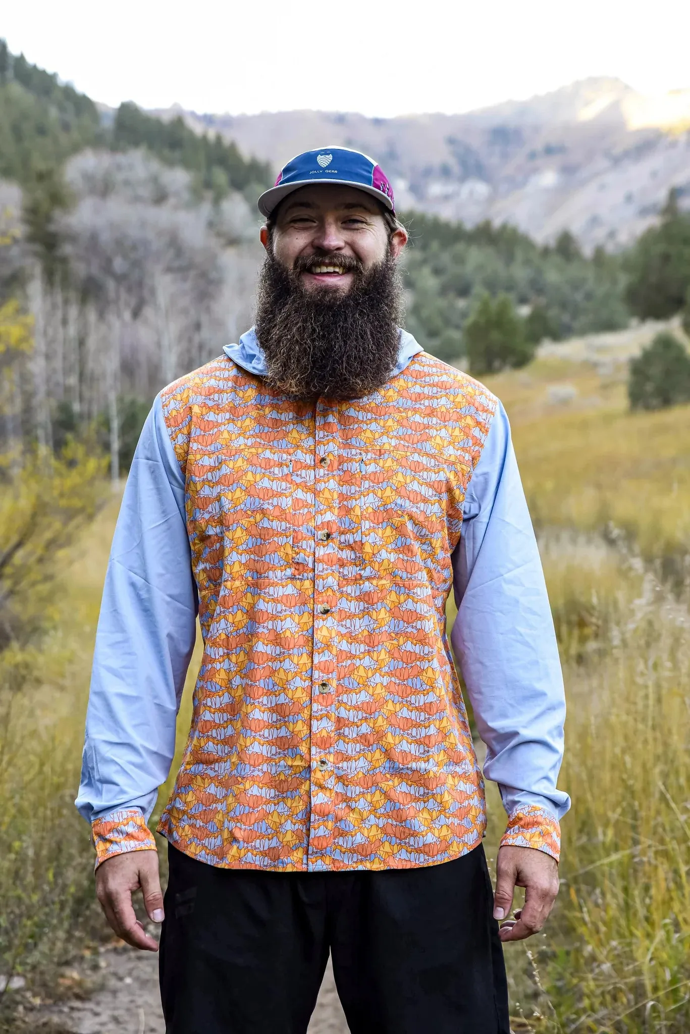 Jolly Gear - Triple Crown Button Down Sunshirt - Whitney Sunrise