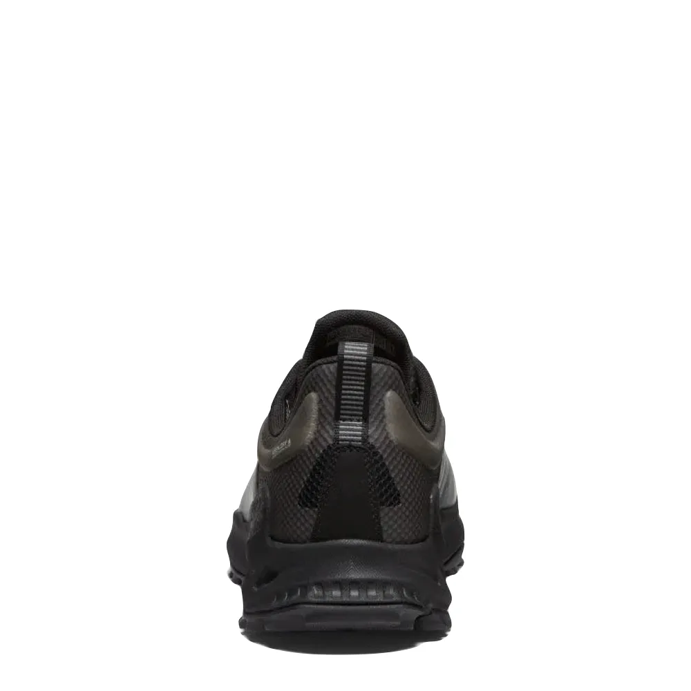 KEEN Men's Zionic Waterproof Hiking Shoe in Dark Forest/Black