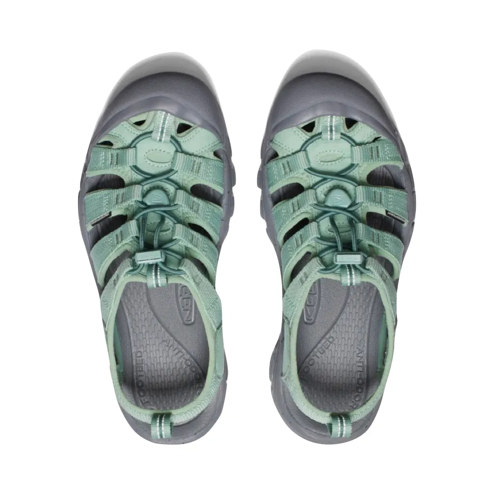 KEEN Women's Newport H2 Waterproof Sandal in Granite Green