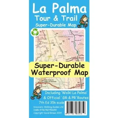 La Palma Tour and Trail Map