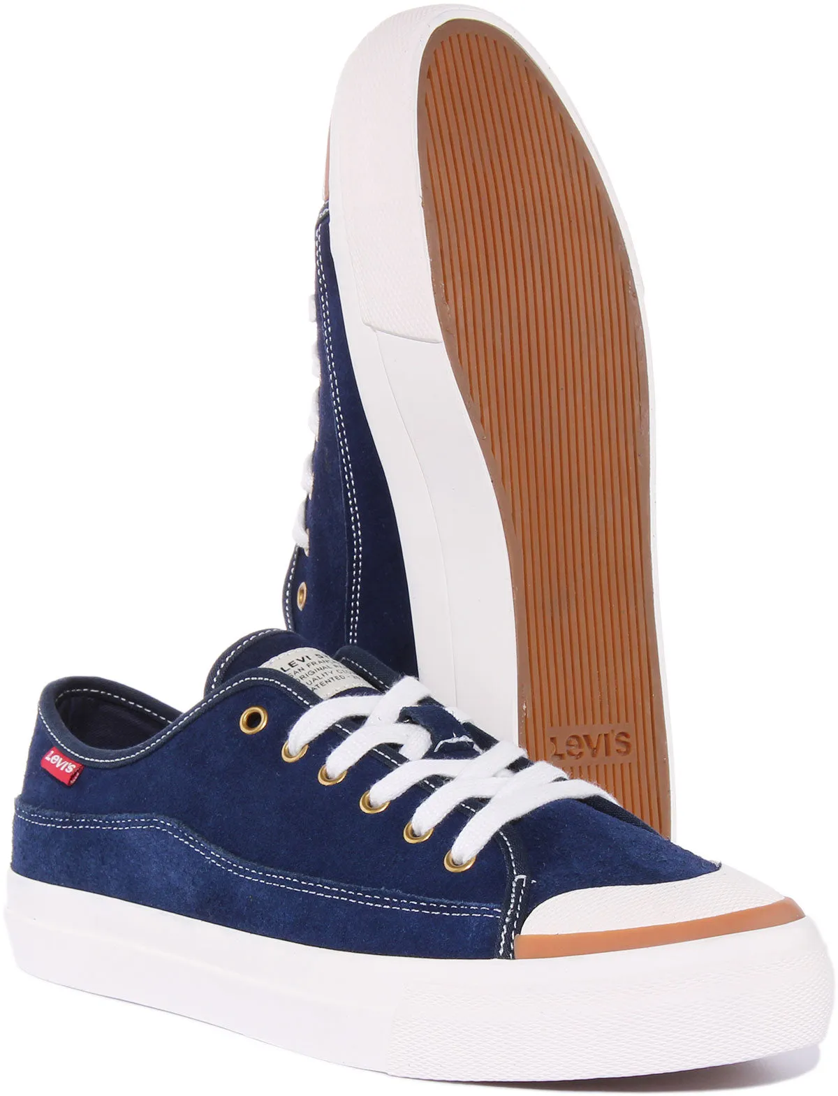 Levi's Square Low In Navy Blue For Men