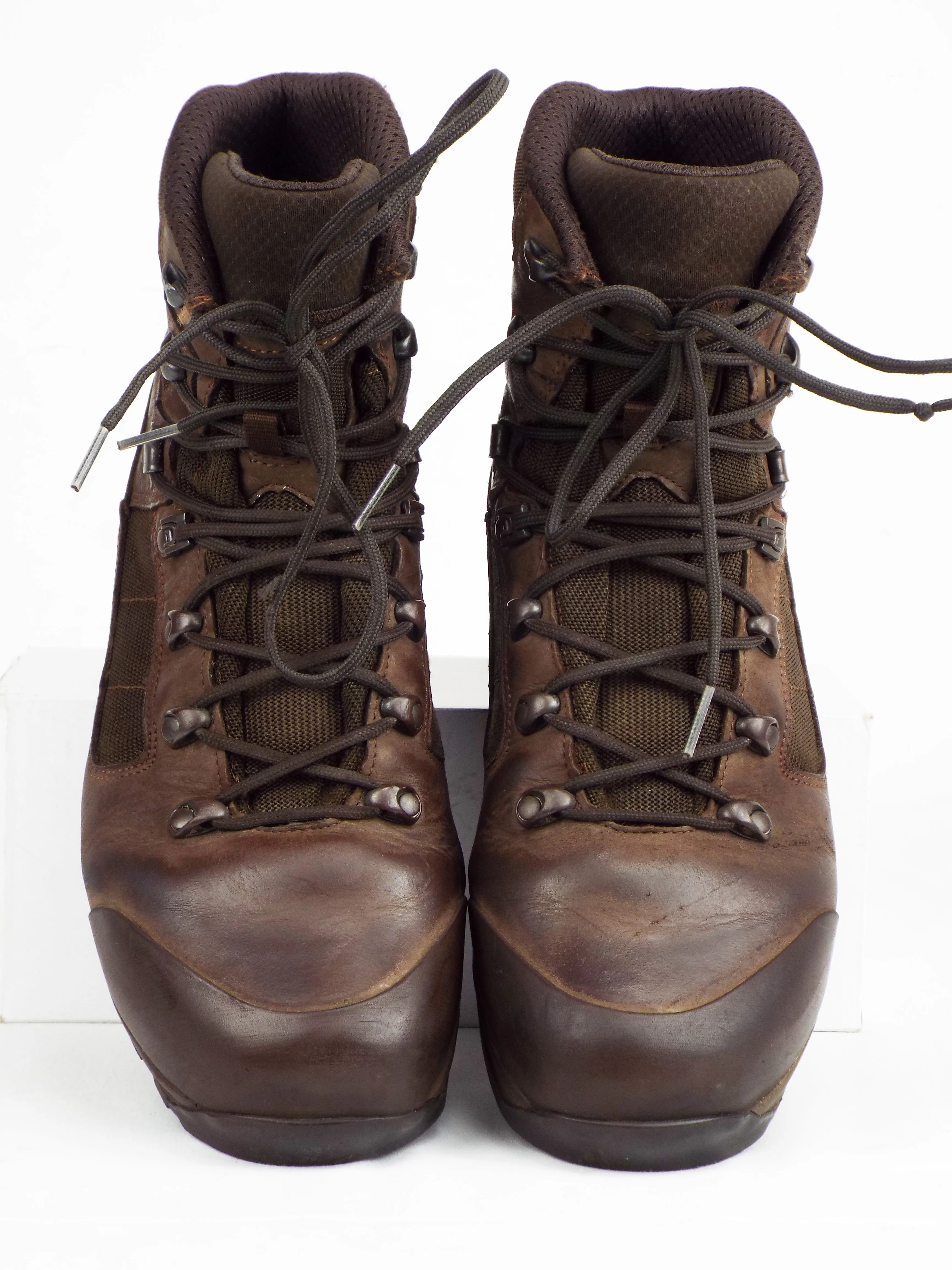 Lowa "Elite Evo" - Brown Leather Combat Boots w/Cordura - Grade 1