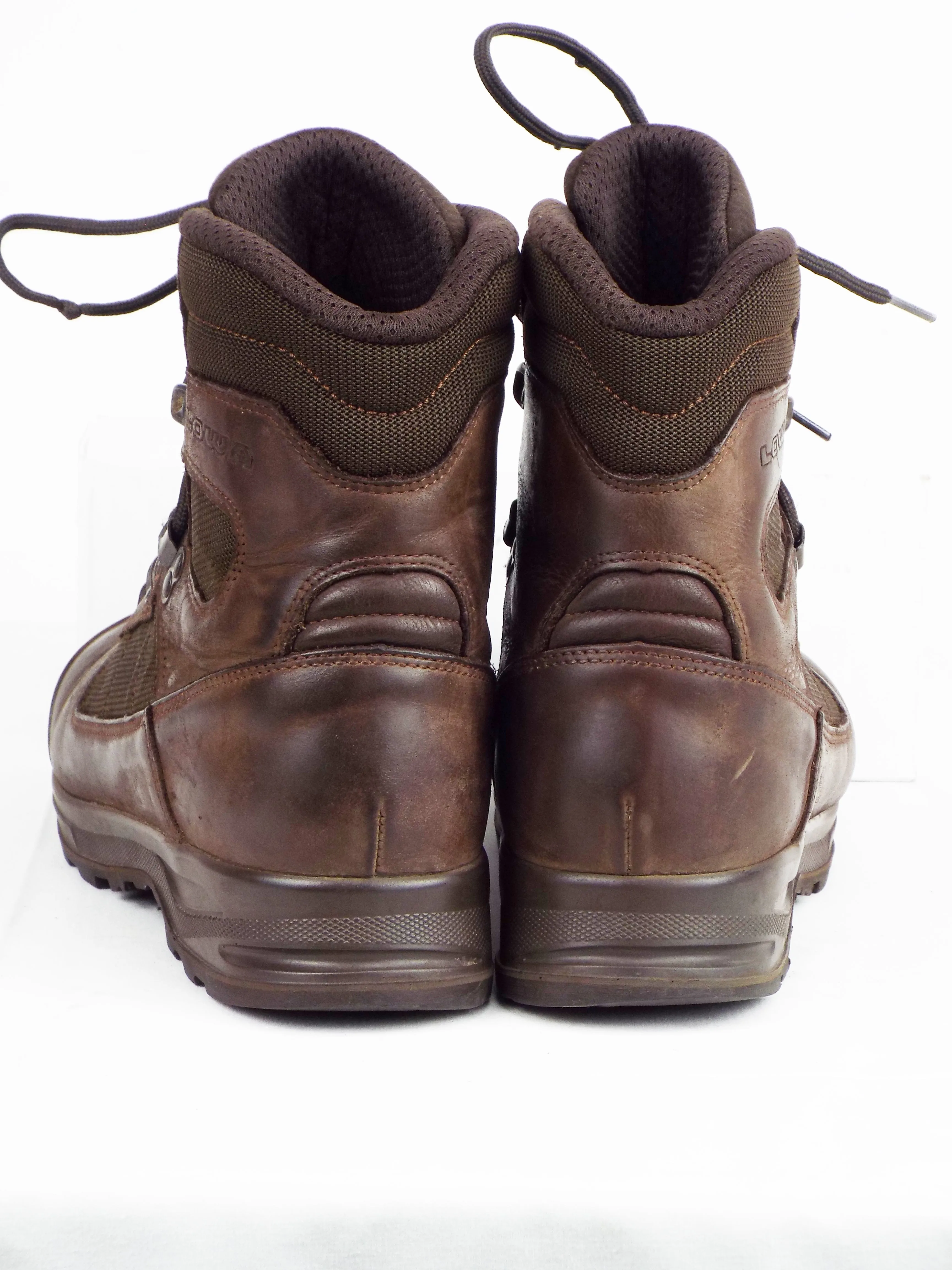 Lowa "Elite Evo" - Brown Leather Combat Boots w/Cordura - Grade 1