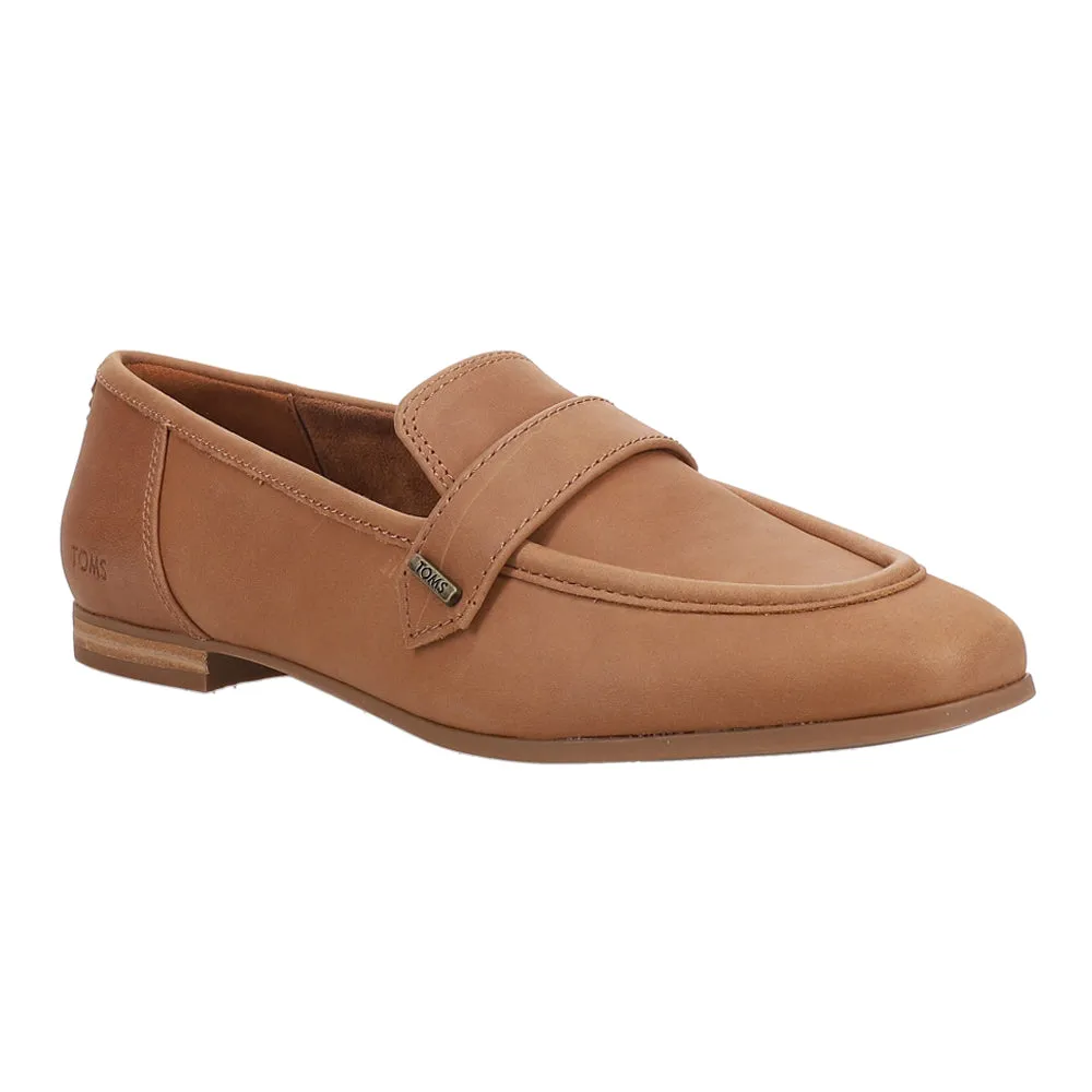 Lynette Leather Slip On Loafers