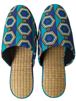 Medium Tatami Print Mix Slippers 2024SS-M05