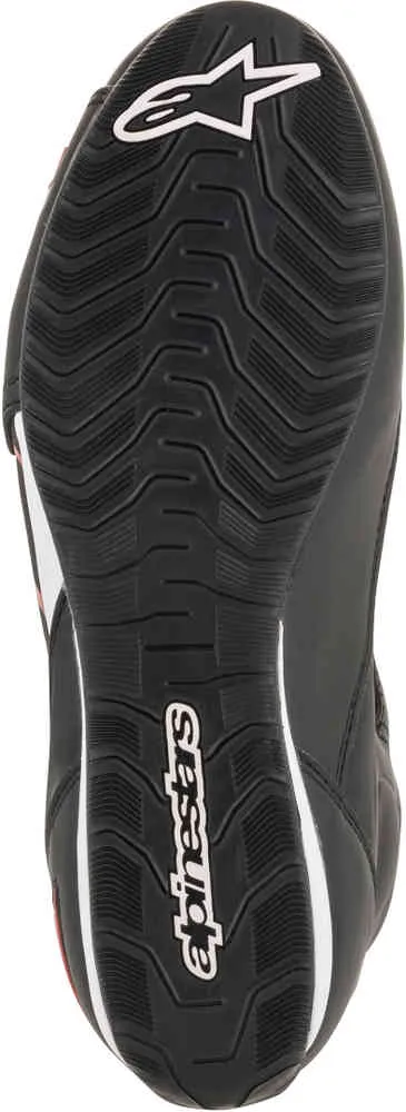 MM93 Austin Alpinestars Motorcycle Shoes Black/Red/White