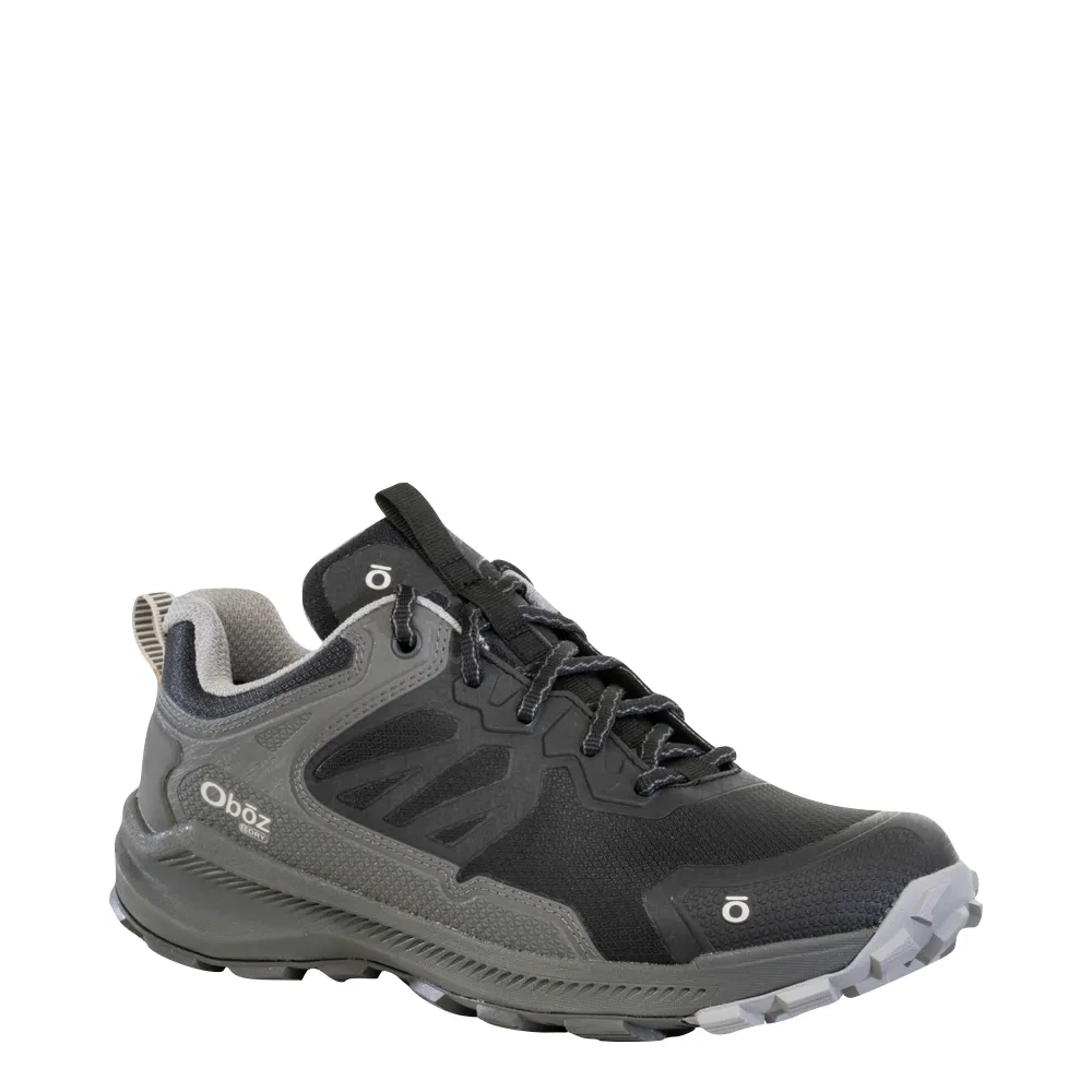 Oboz Women's Katabatic Low Waterproof Hiker in Black Sea