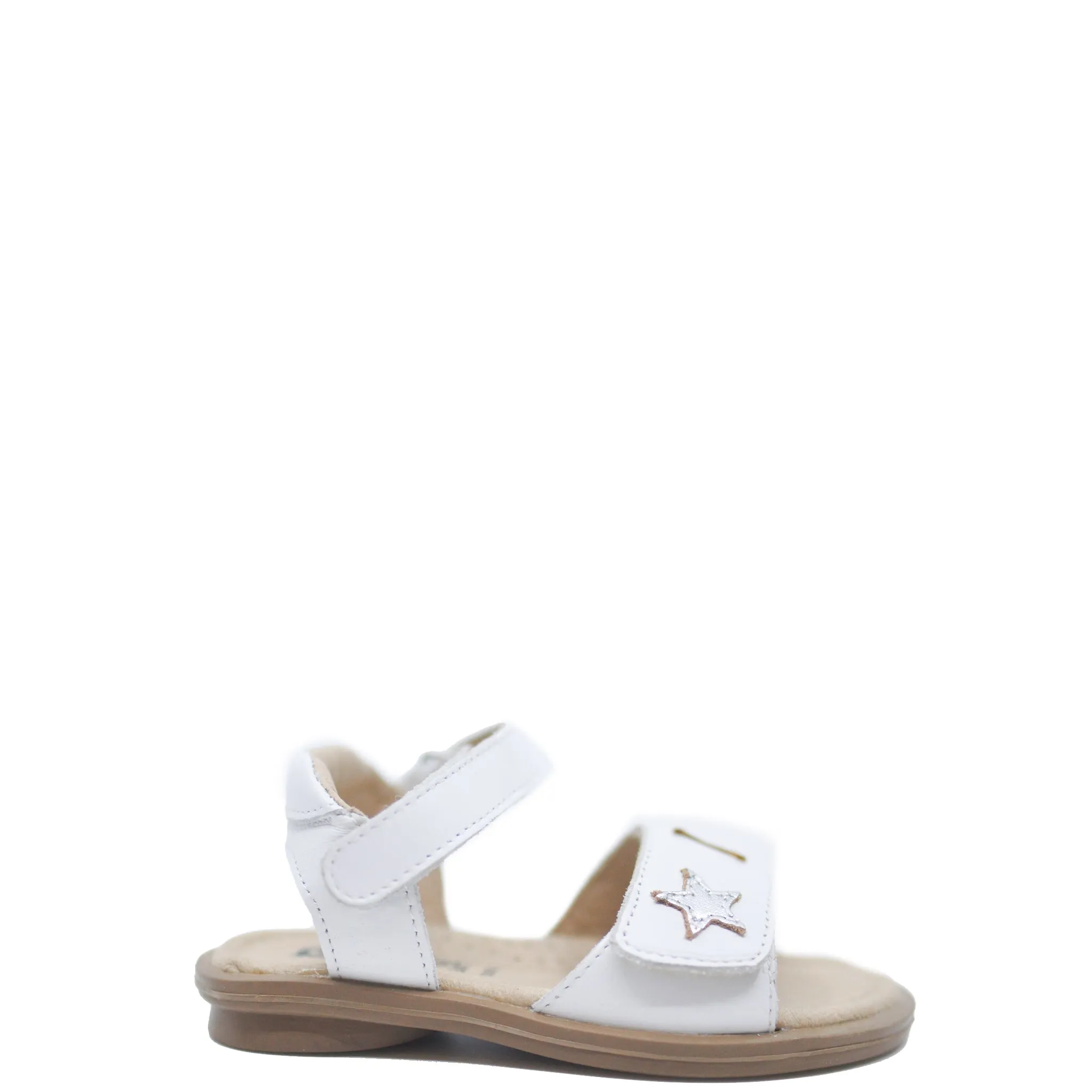 Old Soles White Star Velcro Sandal