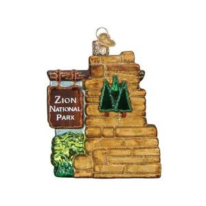 Old World Christmas Zion National Park Ornament