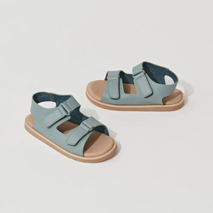 Pretty Brave Wilder Seafoam Blue Kids Sandals 23-28