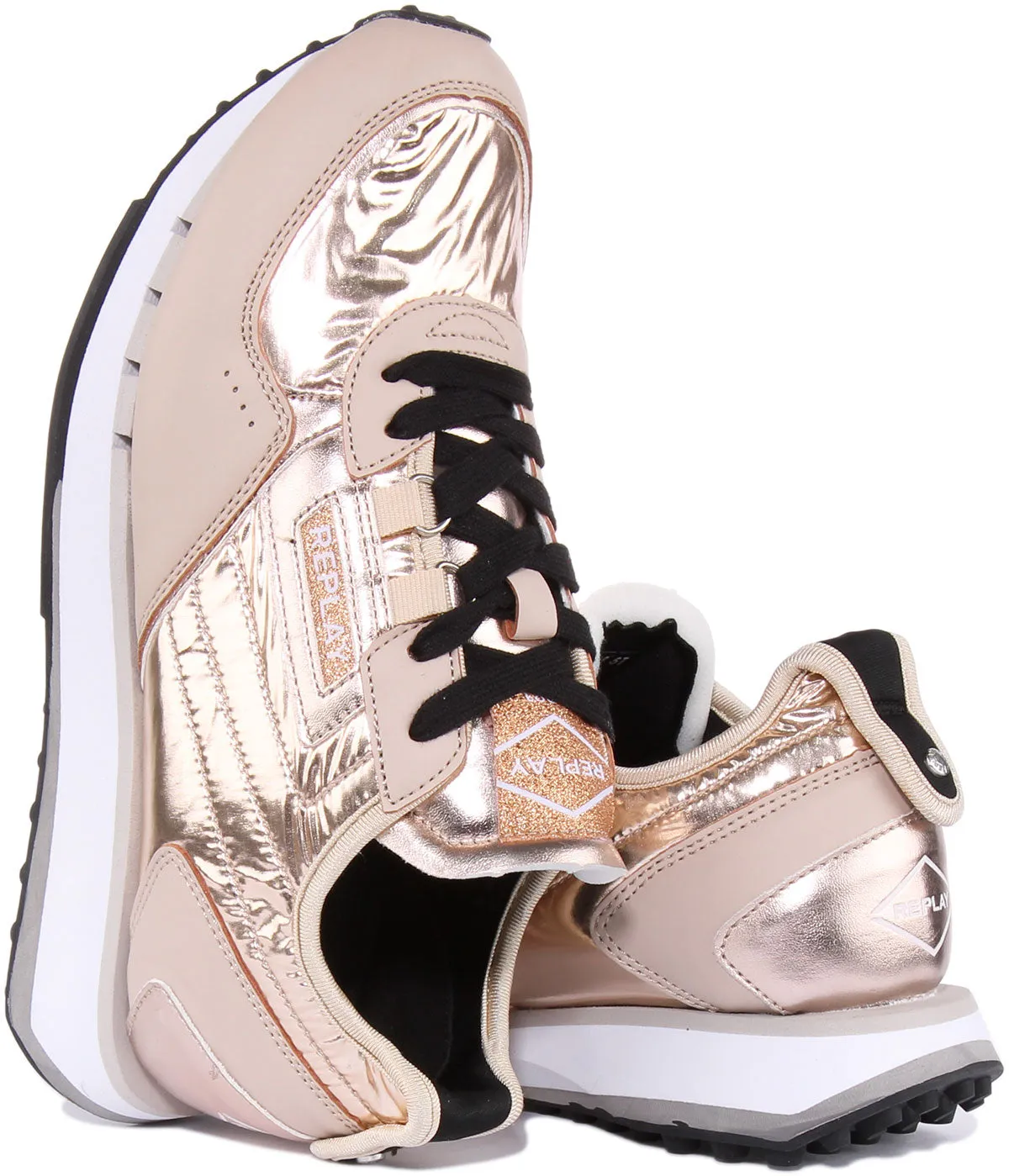 Replay R81W Space In Rose Gold For Women