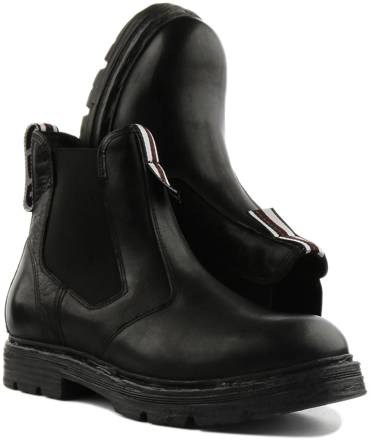 Replay Reserve Chelsea Boots In Black For Men