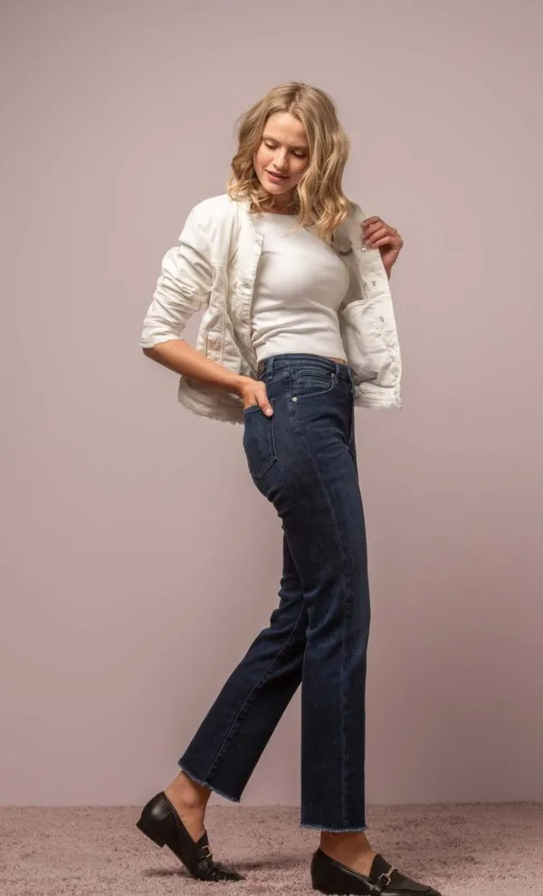 Salome Raw Vintage Blue Jeans