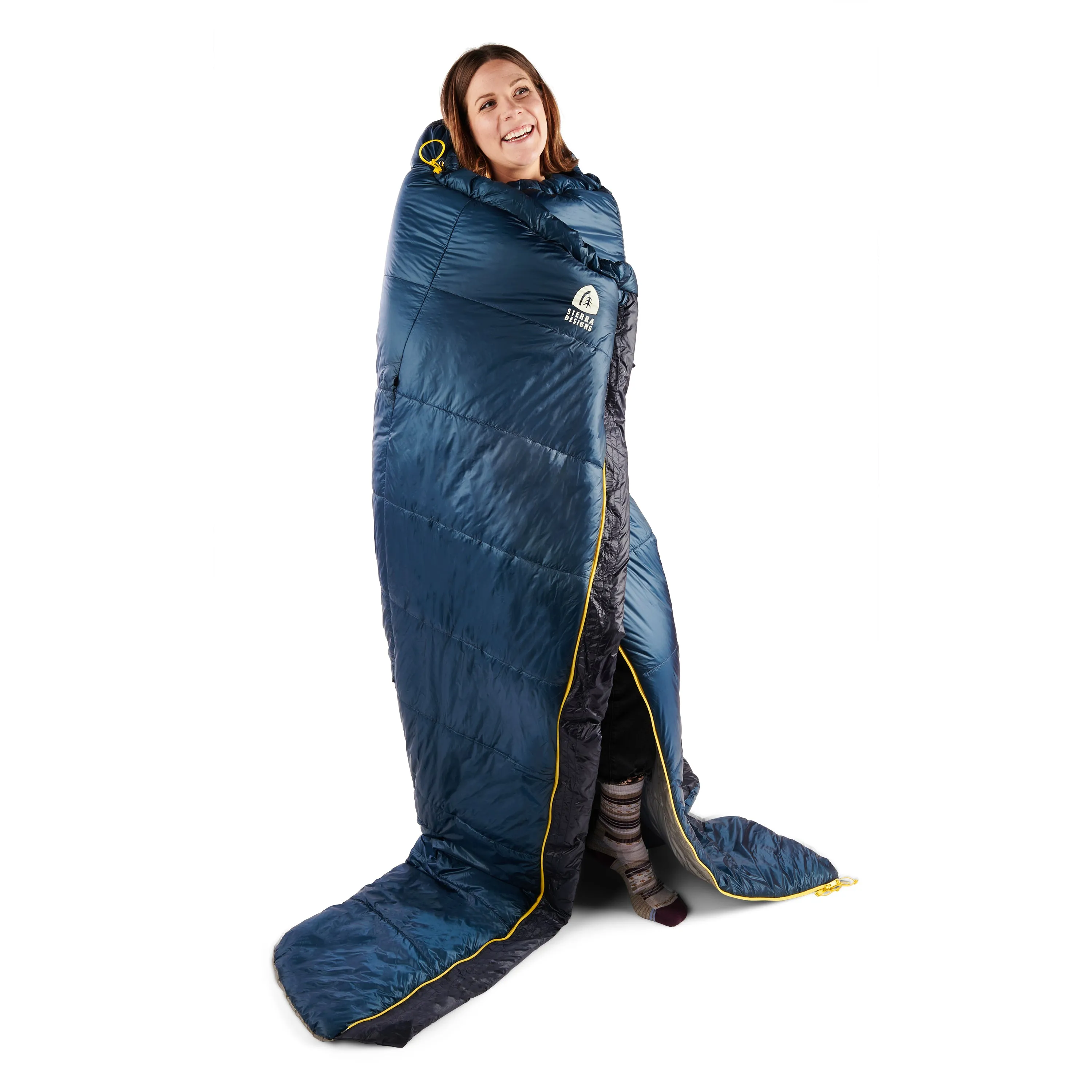 Sierra Designs Elemental Quilt Synthetic Sleeping Bag - Blue