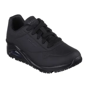 Skechers Work Womens Uno Slip Resistant Trainers Black 41 - BA004-8