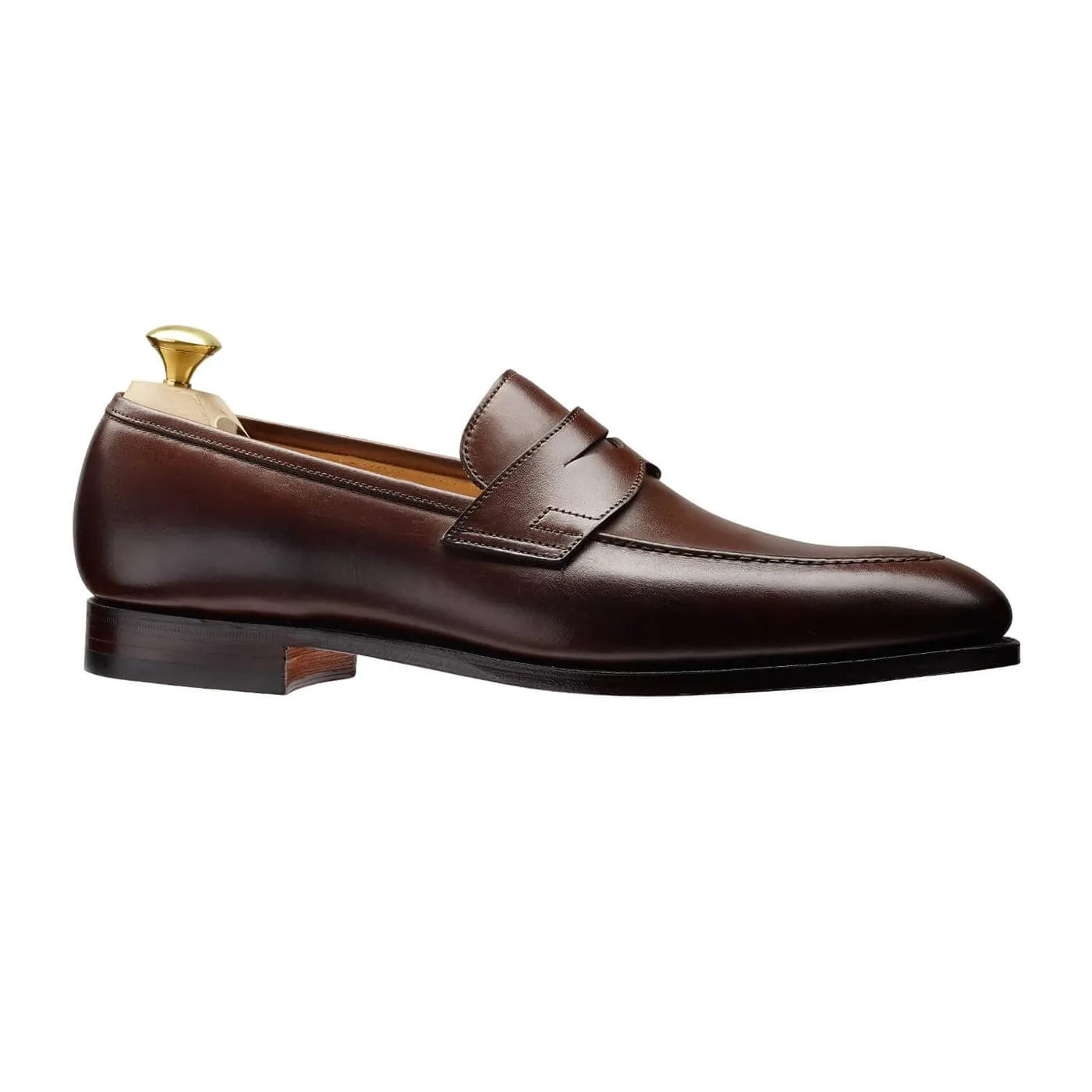 Sydney Dark Brown Burnished Calf