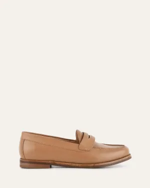 TAVI LOAFERS TAN LEATHER