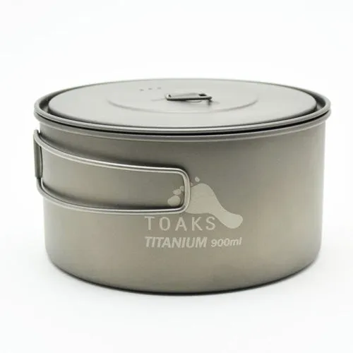 Toaks 900 ml Ultralight Titanium Pot