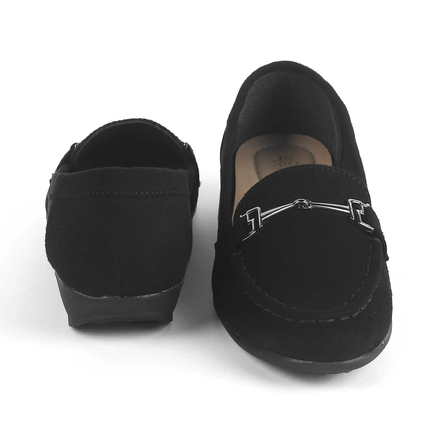 Tresmode Angie Black Women's Casual Loafers