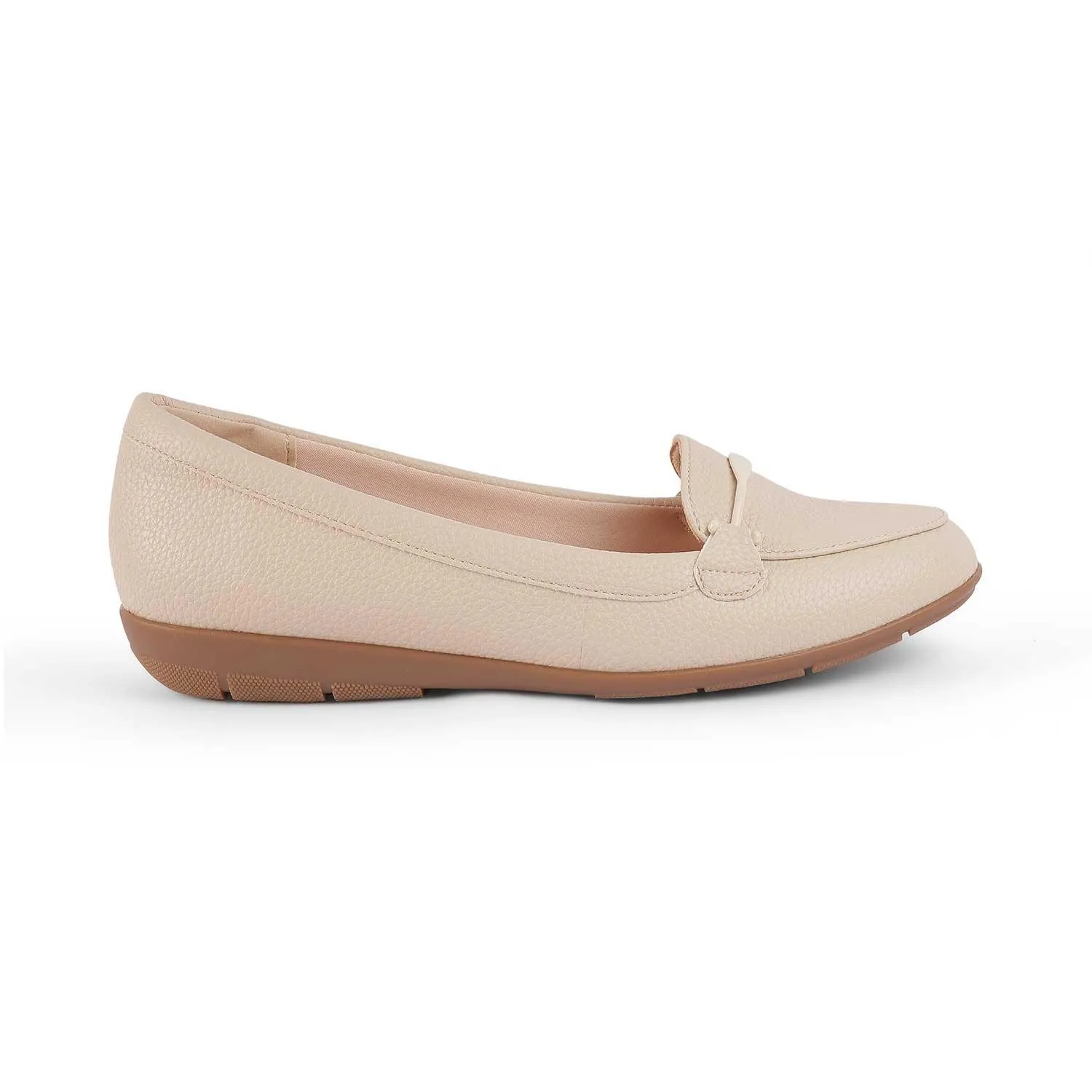 Tresmode Rujer Beige Women's Casual Loafers