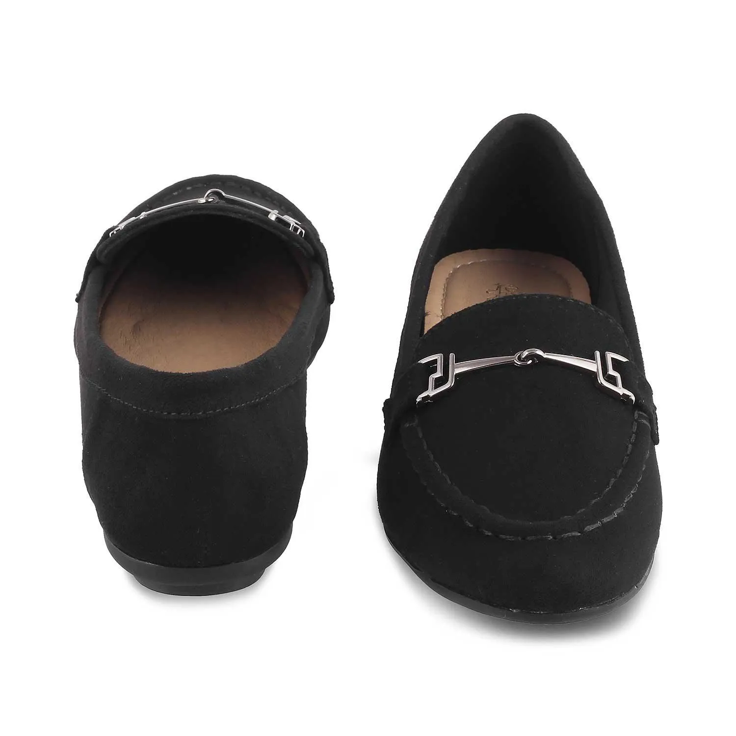 Tresmode Sangelus Black Women's Dress Loafers