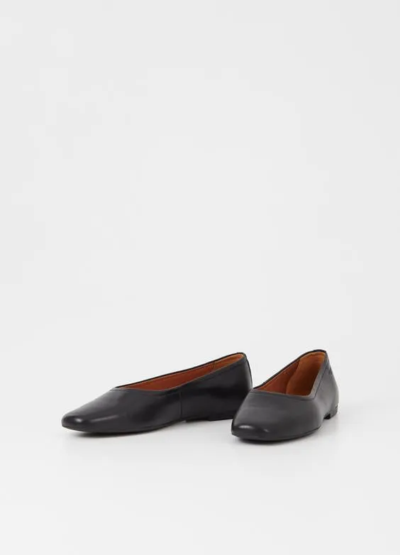 VAGABOND JOLIN PLAIN FLAT - BLACK